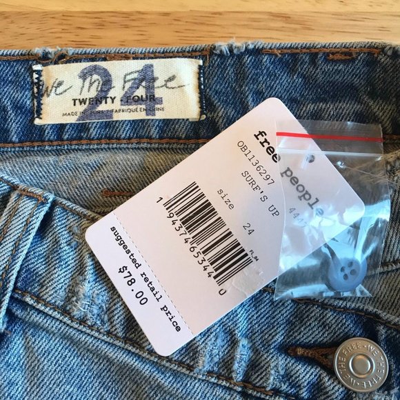 SOLD NWT Free People Parker Wrap Skirt in Surf’s Up 24 - Picture 12 of 12